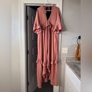 FREE PEOPLE PARIDISO MAXI DRESS.